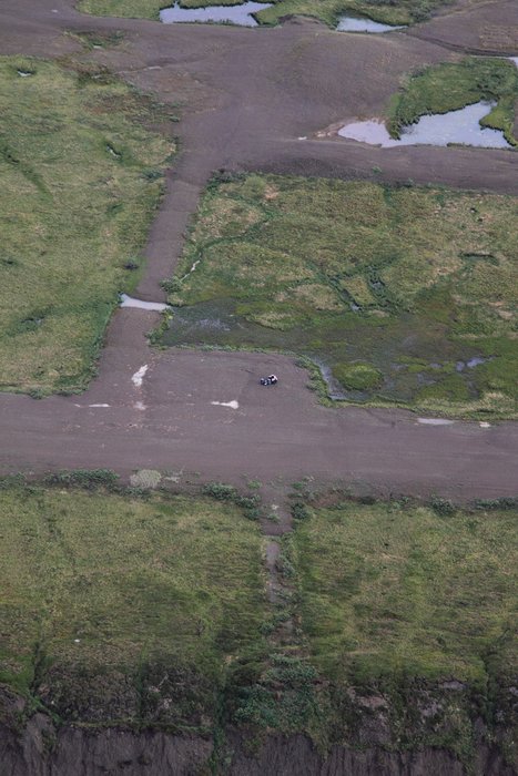 Photos taken from the float plane between Kotzebue and Cape Lisburne