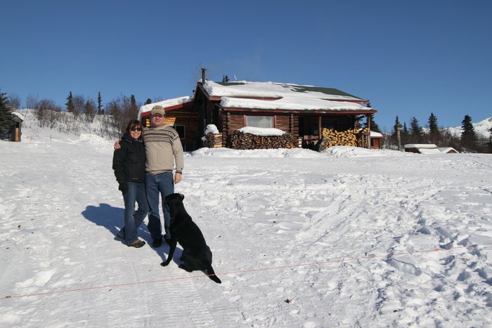 Rainy Pass Lodge and current owners, the Perrins. The historic lodge is famous for it's remote and wild location. What will a pipeline running through their back yard mean for their business?
