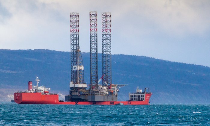 The Endeavor jackup rig had been chartered by Buccaneer Energy for drilling in Cook Inlet, which began operation in 2012. Buccaneer Energy has since filed for bankruptcy. Endeavor will be transported by Zhen Hua to South Africa for offshore exploration.