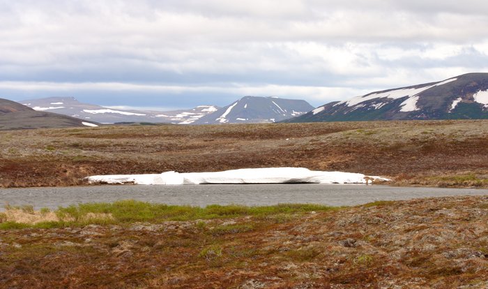Tundra and mountains surrounding the South Fork Koktuli River, just downstream of the proposed tailings lake. 