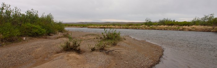 Gravel beaches on the South Fork Koktuli River.