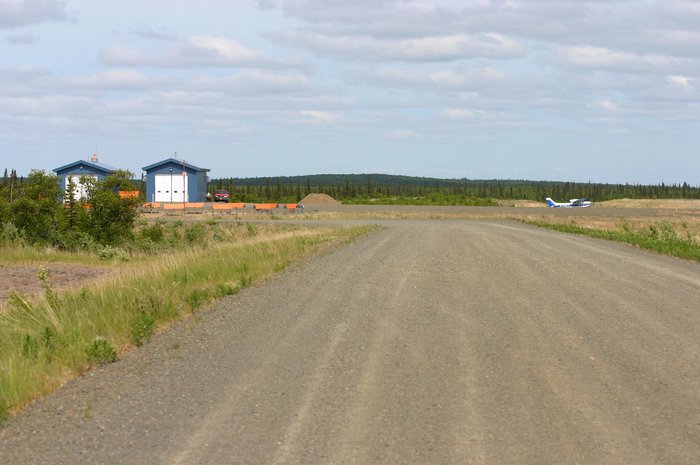 Levelock's real airport