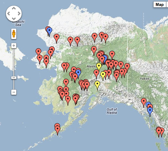 Hardrock mining prospects in Alaska