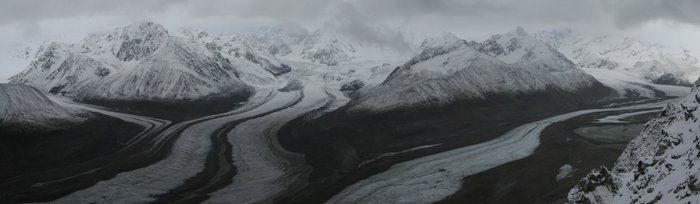 Mt. Hayes and Upper Susitna Glacier