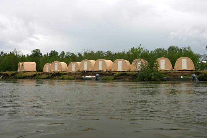 Fish camp on the lower Nushagak River.